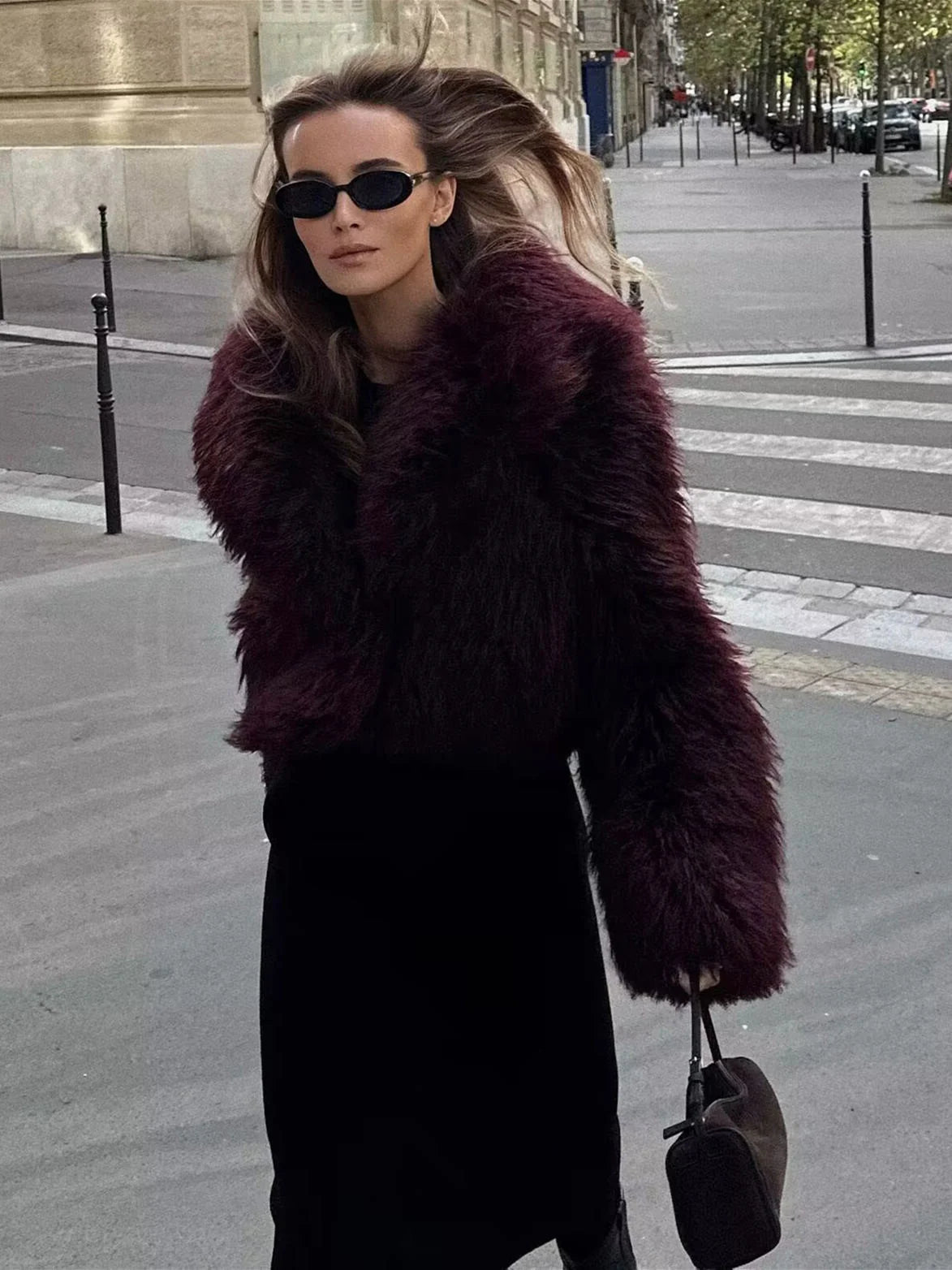 FAUX FUR JACKET