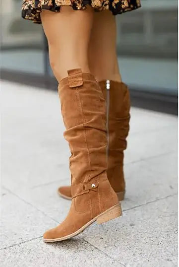 SUEDE HIGH BOOTS