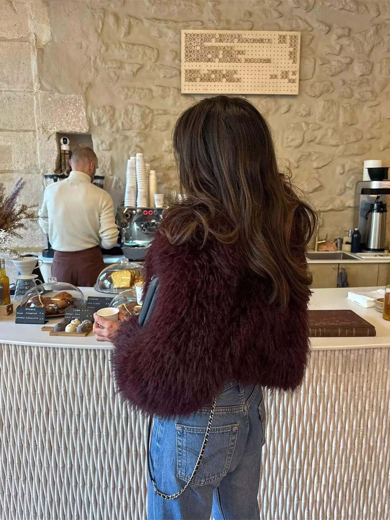 FAUX FUR JACKET